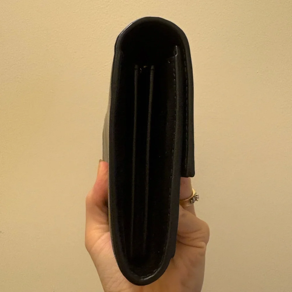 🚫SOLD🚫 SAINT LAURENT Calfskin Bellechasse Flap Clutch Wallet - Picture 9 of 10